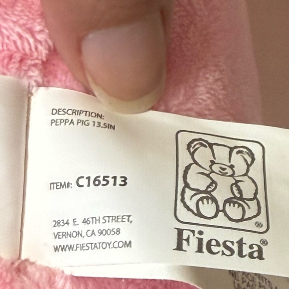 Peppa Pig 13.5” Stuffie Stuffed Animal - Picture 6 of 6